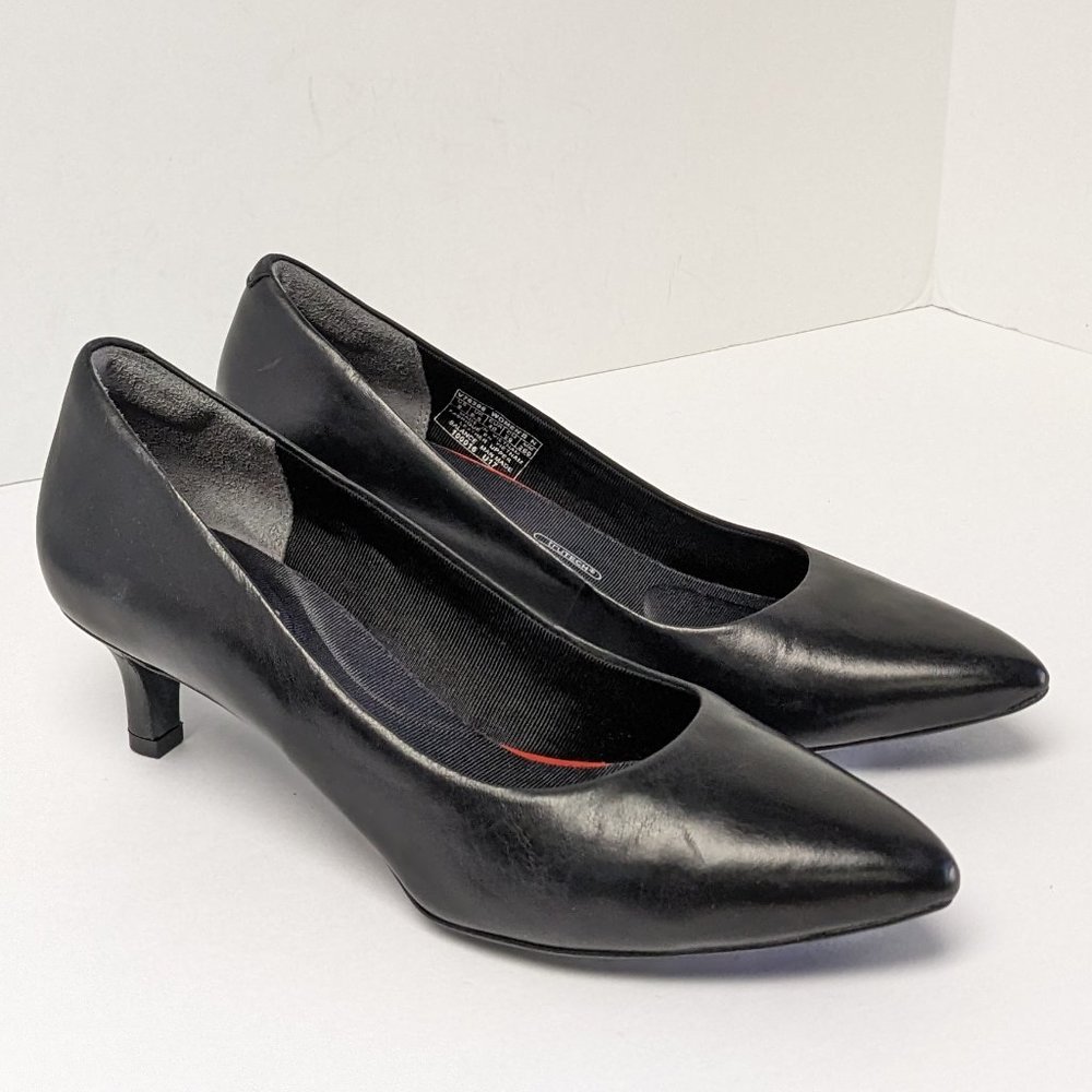 Rockport Total Motion Kalila Pumps, Black, Womens 9 Narrow